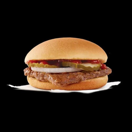 Value Hamburger from Wendy's Australia