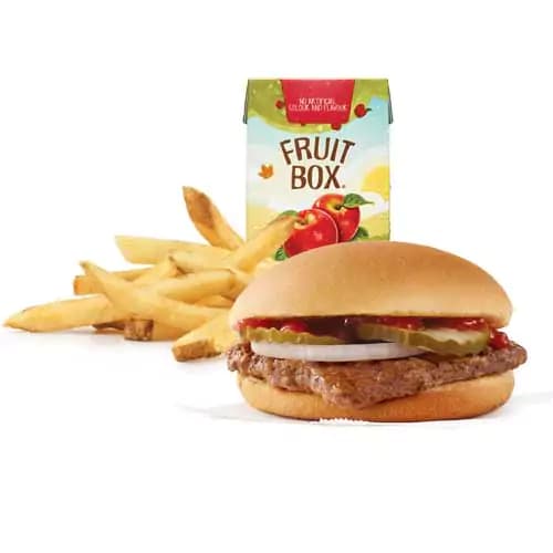 Kids Hamburger Meal from Wendy's Australia