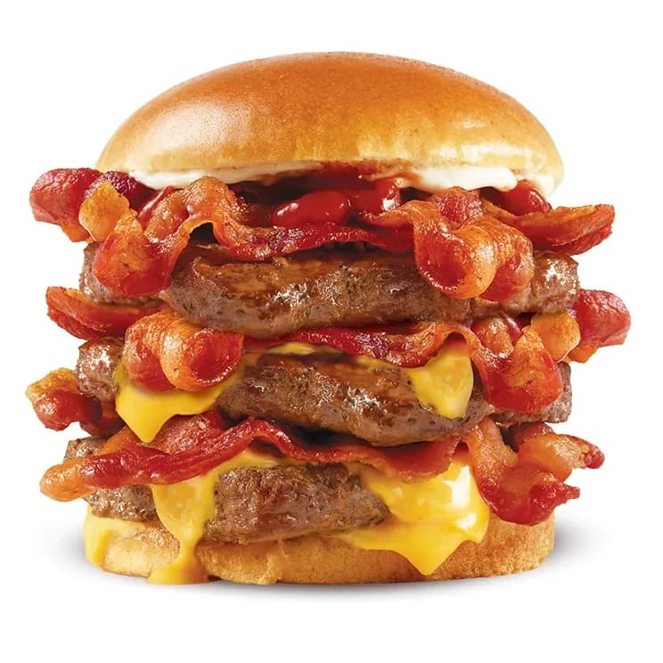 Baconator Triple — menú Wendy's Chile