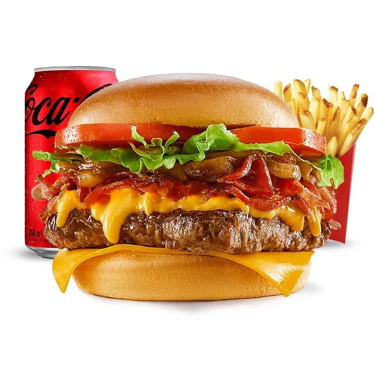 Combo Bacon Cheddar Lovers — menú Wendy's Chile
