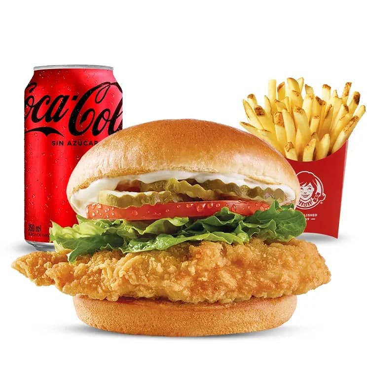 Combo Classic Chicken — menú Wendy's Chile