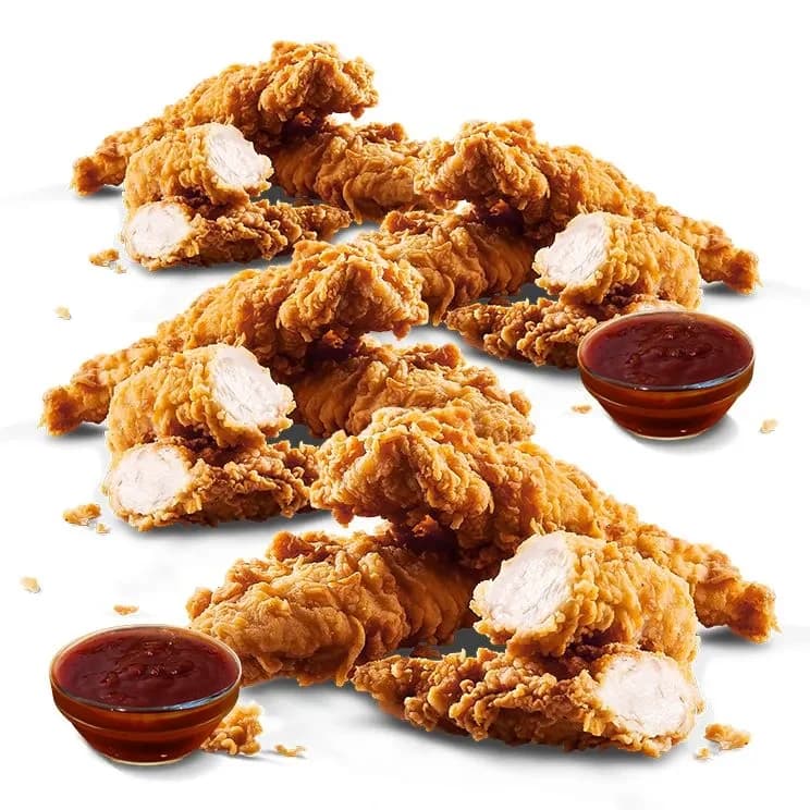 Tenders X12 — menú Wendy's Chile