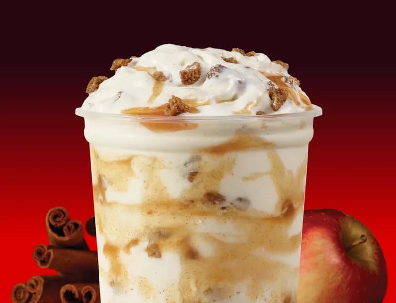 Apple Crumble Frosty from Wendy’s Guam