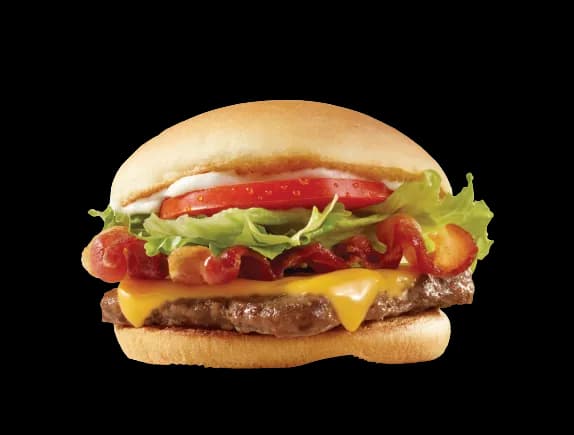 Junior Bacon Cheeseburger from Wendy’s Jamaica