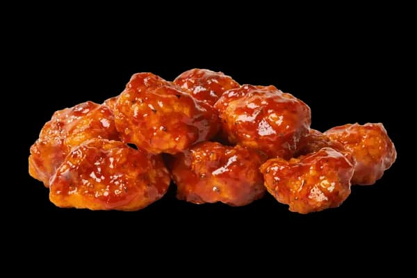 12 Pc BBQ Saucy Spicy Boneless Bites from Wendy's UK