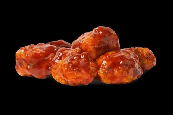 8 Pc BBQ Saucy Spicy Boneless Bites from Wendy's UK