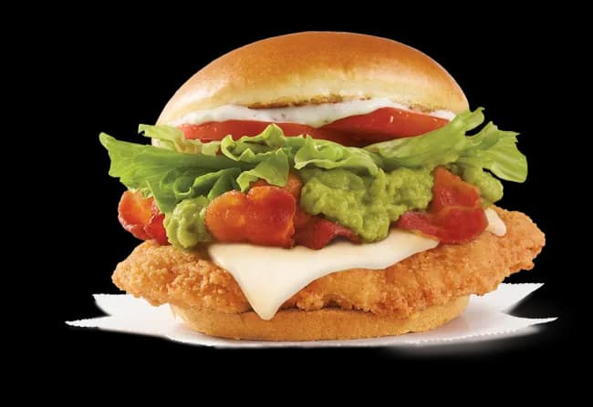 Avocado Chicken Club from Wendy's UK