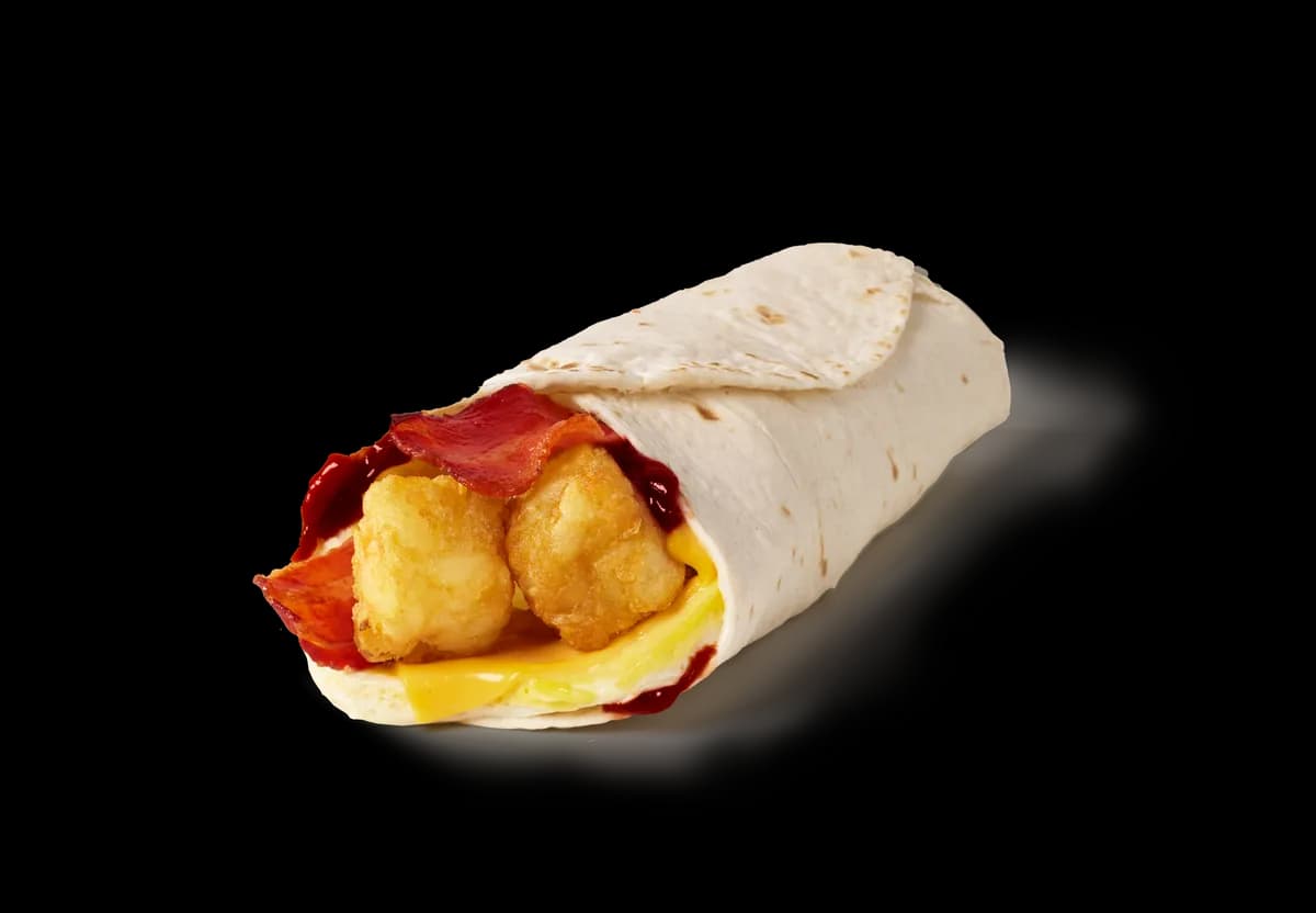 Bacon Breakfast Wrap, HP Brown Sauce from Wendy's UK