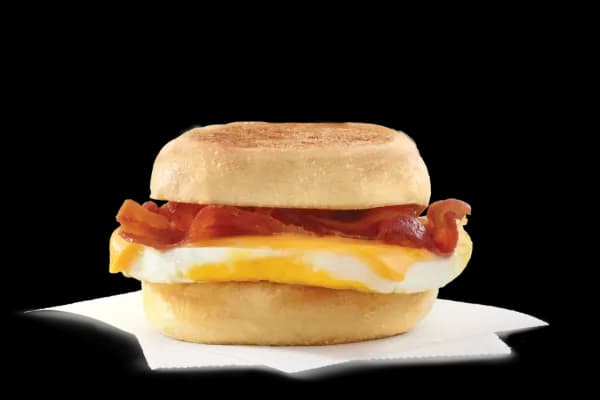 Classic Bacon Egg & Cheese Sandwich from Wendy's UK