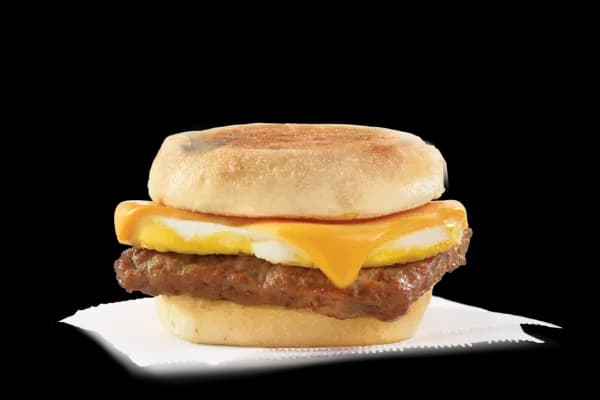 Classic Sausage Egg & Cheese Sandwich from Wendy's UK
