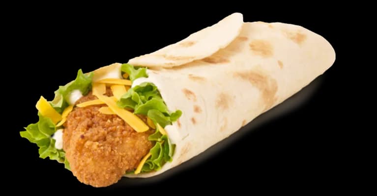 Classic Signature Chicken Wrap from Wendy's UK