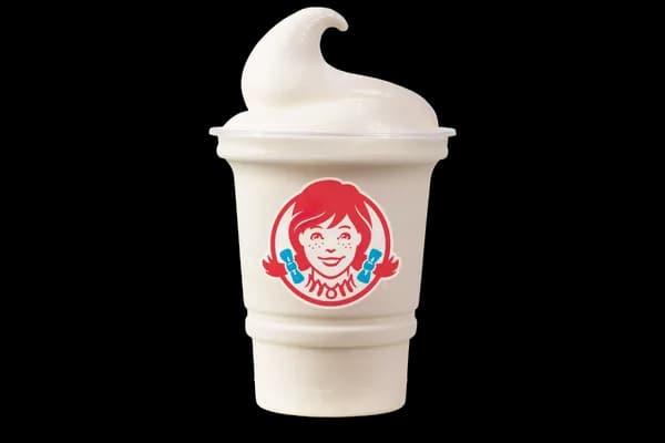 Extra Large Vanilla Frosty 16oz from Wendy's UK