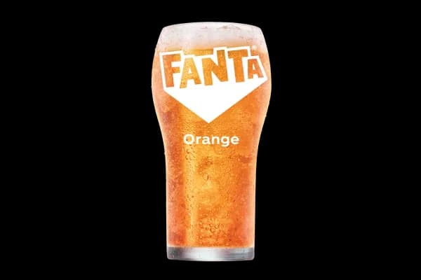 Orange Fanta Large Drink from Wendy's UK