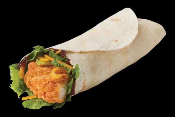 Spicy BBQ Chicken Wrap from Wendy's UK