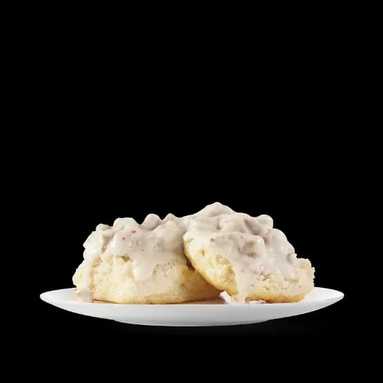 Sausage Gravy Biscuit
