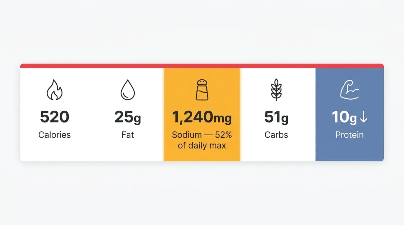 Wendy’s fish sandwich calories nutrition facts