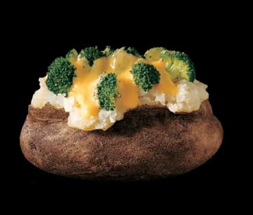 Broccoli & Cheese Baked Potato from Wendy's Bahamas