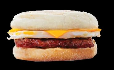 Crack'N Stack Egg Muffin from Wendy's Bahamas