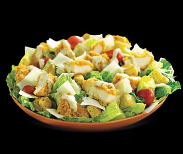 Spicy Chicken Caesar Salad from Wendy's Bahamas