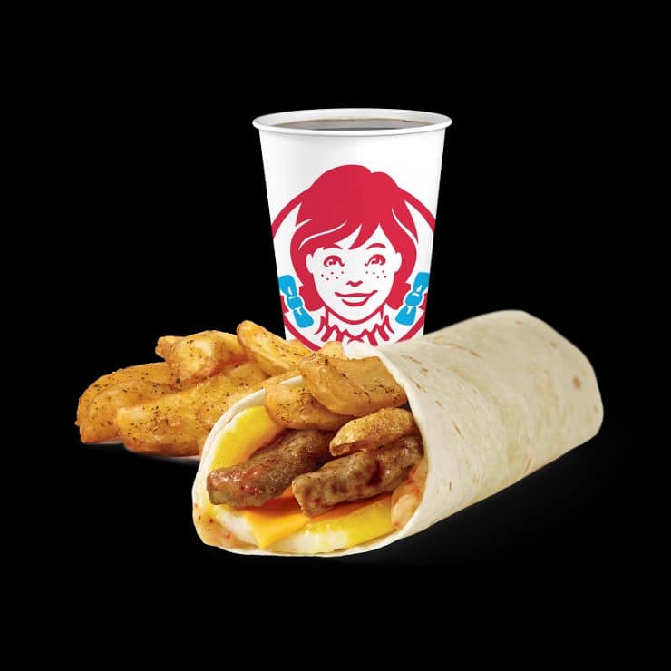 Sausage Breakfast Wrap - Wendy's Menu and Prices for Canada