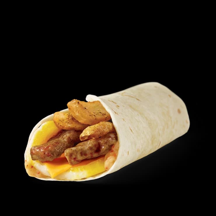 Sausage Breakfast Wrap - Wendy's Menu and Prices for Canada
