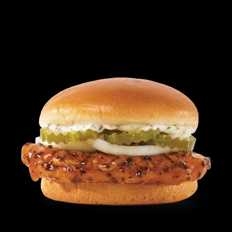 Spicy Korean BBQ Chicken Sandwich - Wendy's Menu and Prices for Canada