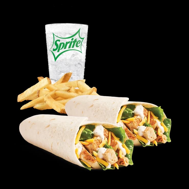 Grilled Chicken Wrap Duo - Wendy's Menu and Prices for Canada