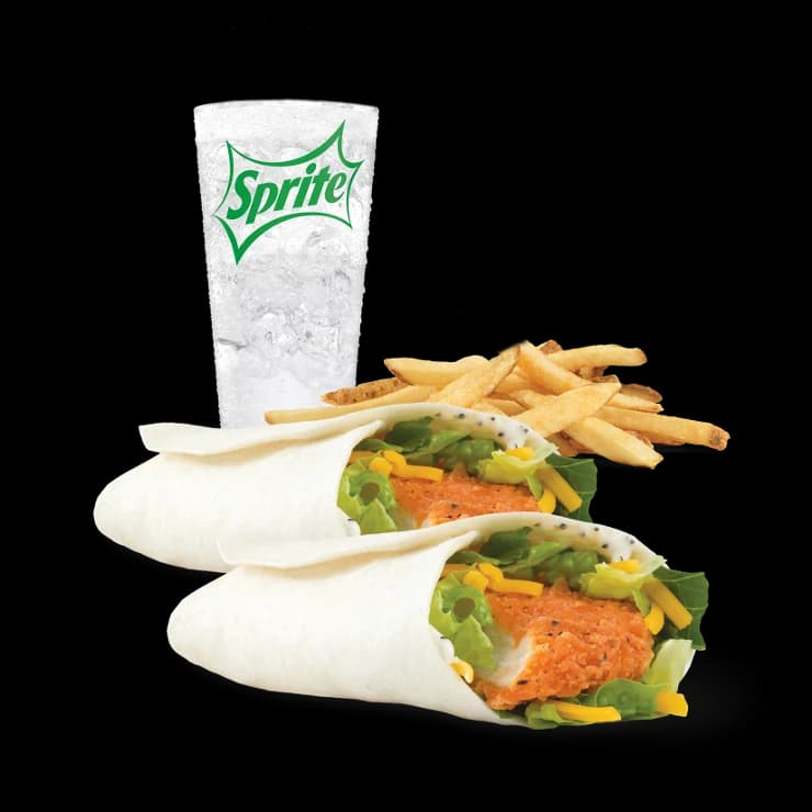 Spicy Chicken Wrap Duo - Wendy's Menu and Prices for Canada
