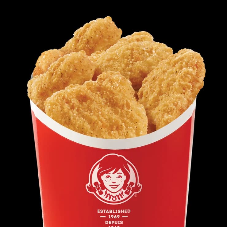 6-Piece Crispy Chicken Nuggets - Wendy's Menu and Prices for Canada