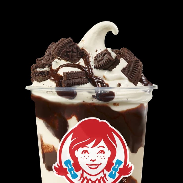 Oreo® Brownie Frosty®, Vanilla - Wendy's Menu and Prices for Canada