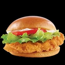 チキンフィレバーガーUSA from Wendy's Japan