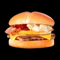 Jr.チーズベーコンエッグバーガー from Wendy's Japan