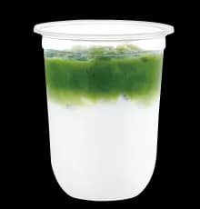 飲む茶葉 抹茶ラテ(アイス) from Wendy's Japan