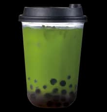 本格タピオカ飲む茶葉 抹茶 from Wendy's Japan