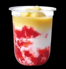 ミルキーフラッペ ジャスミンストロベリー from Wendy's Japan