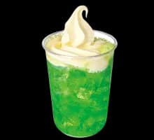 クラウンバニラクリームソーダ from Wendy's Japan