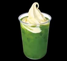 クラウンバニラ天空の抹茶フロート from Wendy's Japan