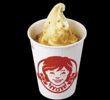 クラウンバニラサブレカップソフトクリーム from Wendy's Japan