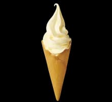 クラウンバニラソフトクリーム from Wendy's Japan