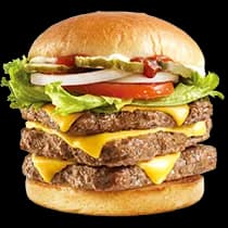 ウェンディーズバーガーUSAトリプル from Wendy's Japan