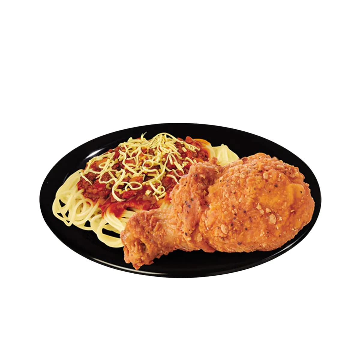 1 PC SPICY FRIED CHICKEN WITH SPAGHETTI (ALA CARTE) from Wendy's Philippines