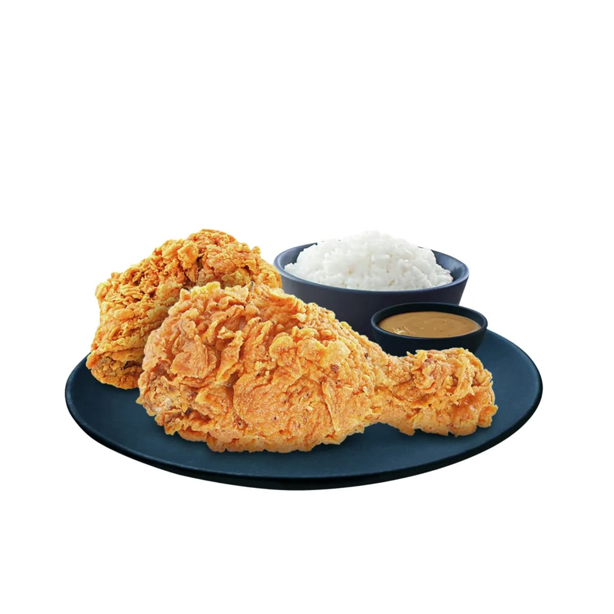 2-pc Fried Chicken With Rice (solo) from Wendy's Philippines