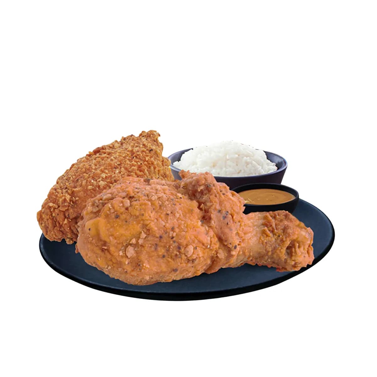 2-pc Spicy Fried Chicken With Rice (Solo) from Wendy's Philippines