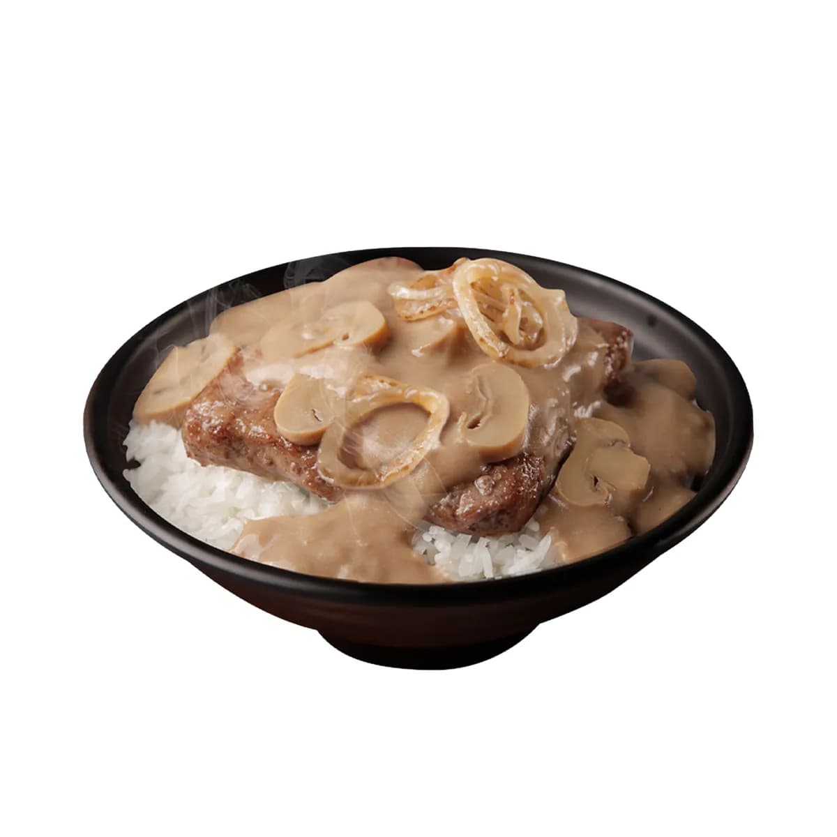 Beefy Mushroom Rice Bowl (Solo) from Wendy's Philippines