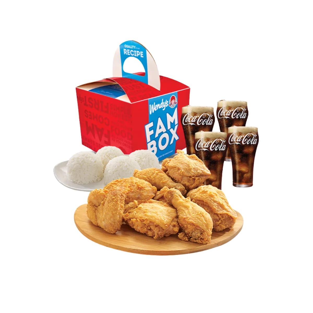 Fambox Fried Chicken (good For 4) from Wendy's Philippines