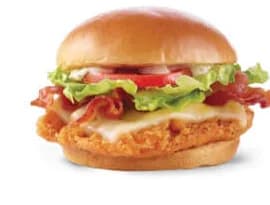 Asiago Ranch Chicken Club del menú de Wendy’s Puerto Rico