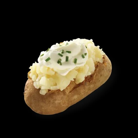 Sour Cream and Chive Baked Potato