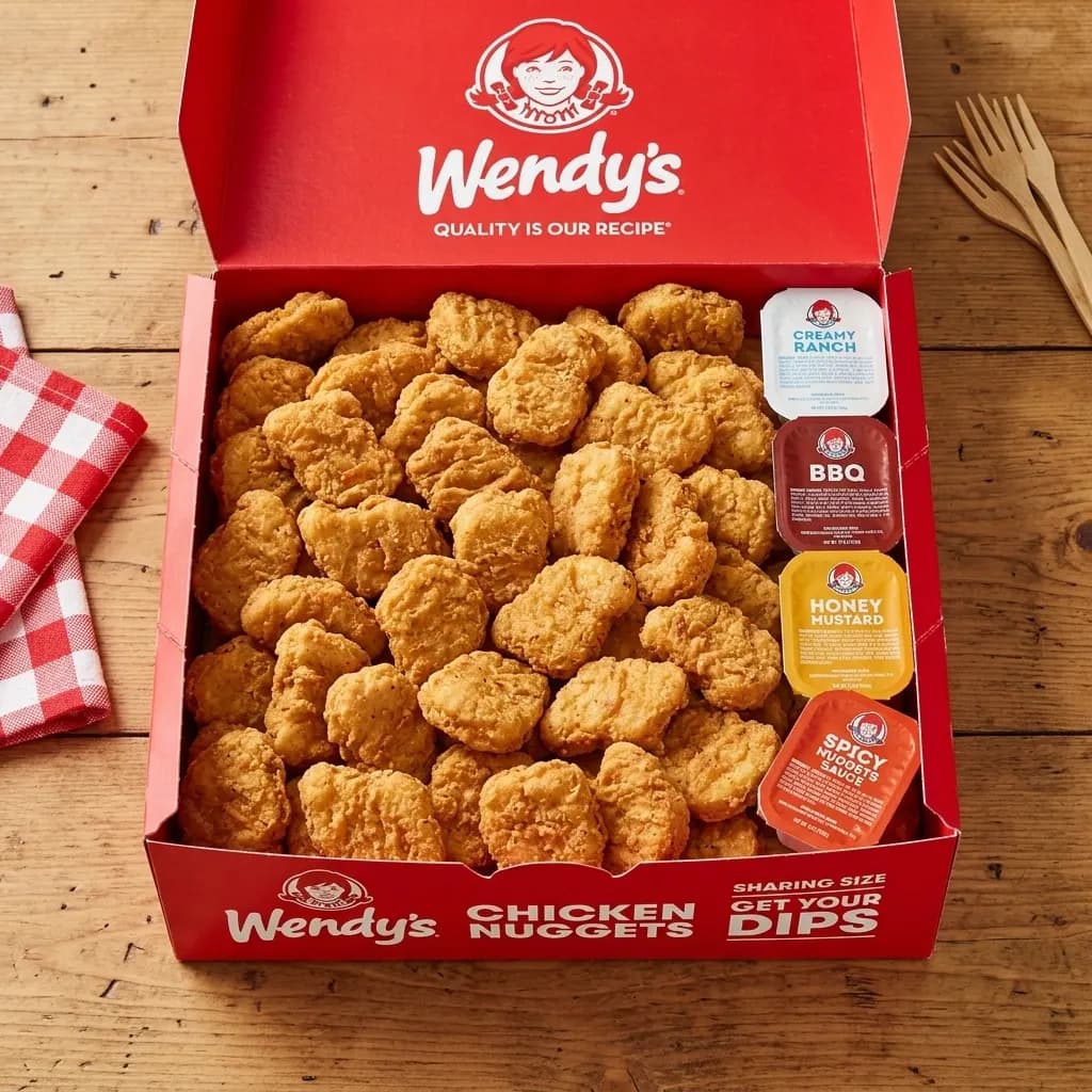 How Many Nuggets Are in a Wendys Party Pack
