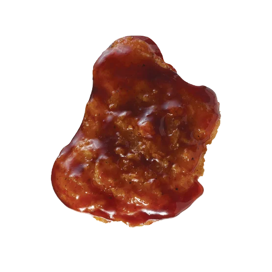 Wendy’s 4PC. Honey BBQ Nuggs coated in sticky-sweet honey barbecue sauce, served hot and crispy.
